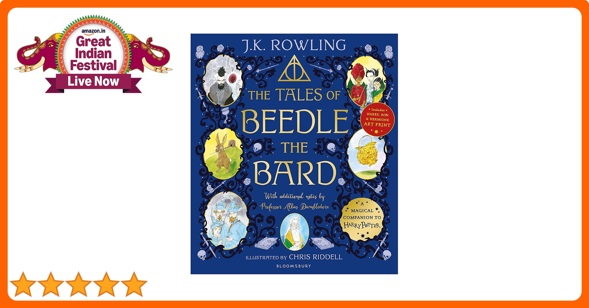 The Tales of Beedle the Bard（Amazon限定版） J.K. Rowling: The Tales of Beedle the Bard : A Wizarding